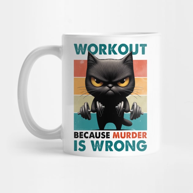 Black Cat Workout Because Murder Is Wrong by D'porter